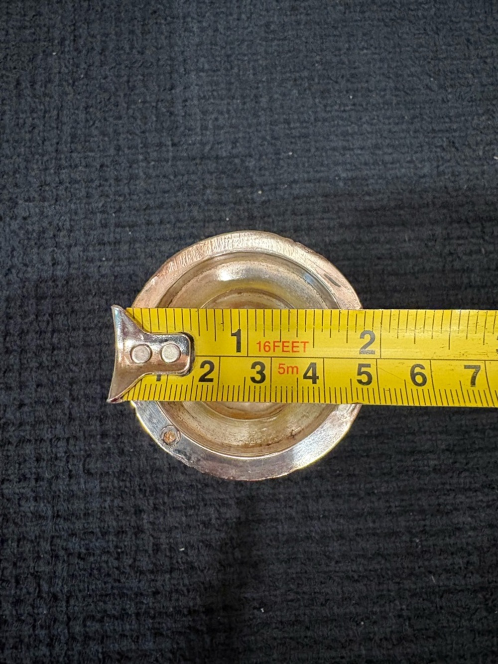Vintage Ronson Waldorf Silver Plate Cigarette Holder, Vase Or Candle Holder - Picture 8 of 8